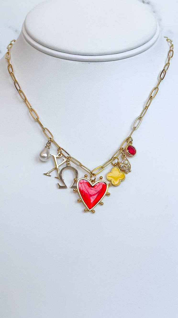 Sorority Ready to Wear Charm Necklace