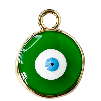 Green Evil Eye Pendant