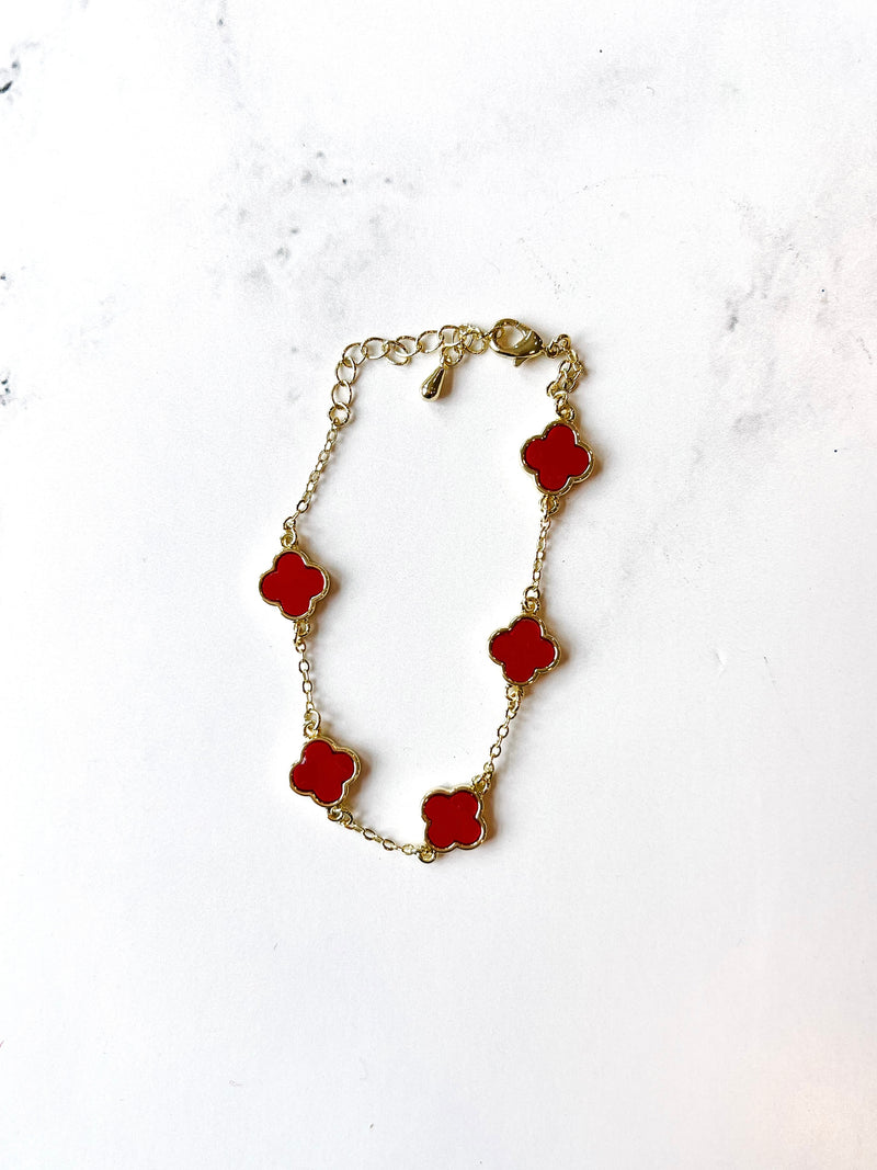 Red Clover Bracelet
