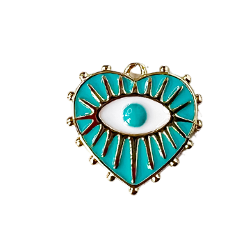 Turquoise Detailed Evil Eye Charm