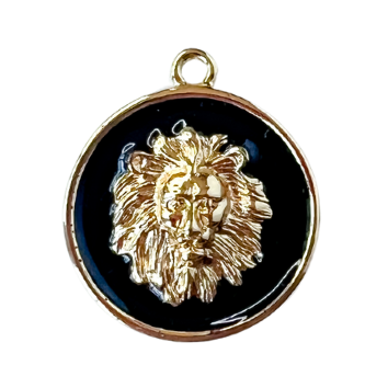 Black Lion Charm