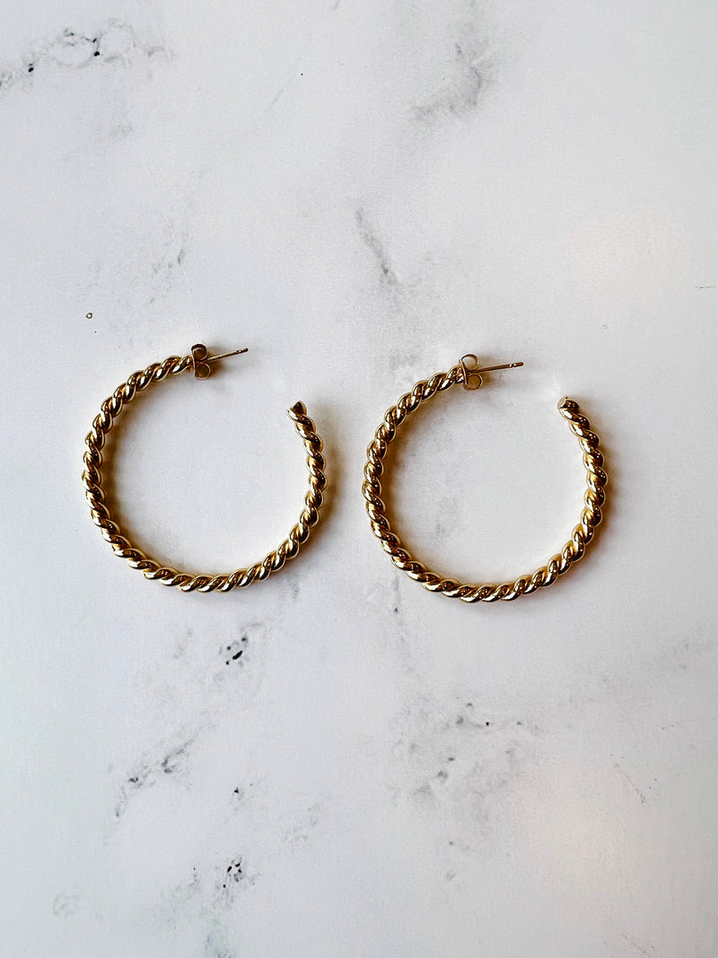 Braided Hoops Collection