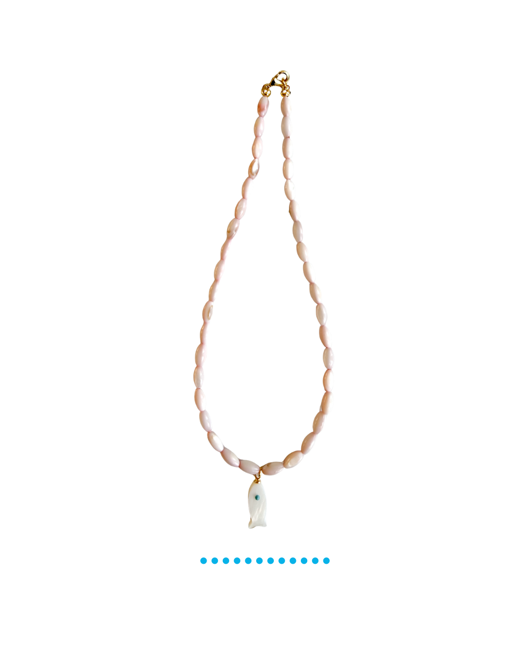 Mama of Fish Pearl Choker