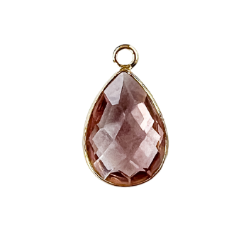 Stone Light Purple Charm