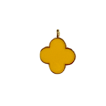 Yellow Clover Charm