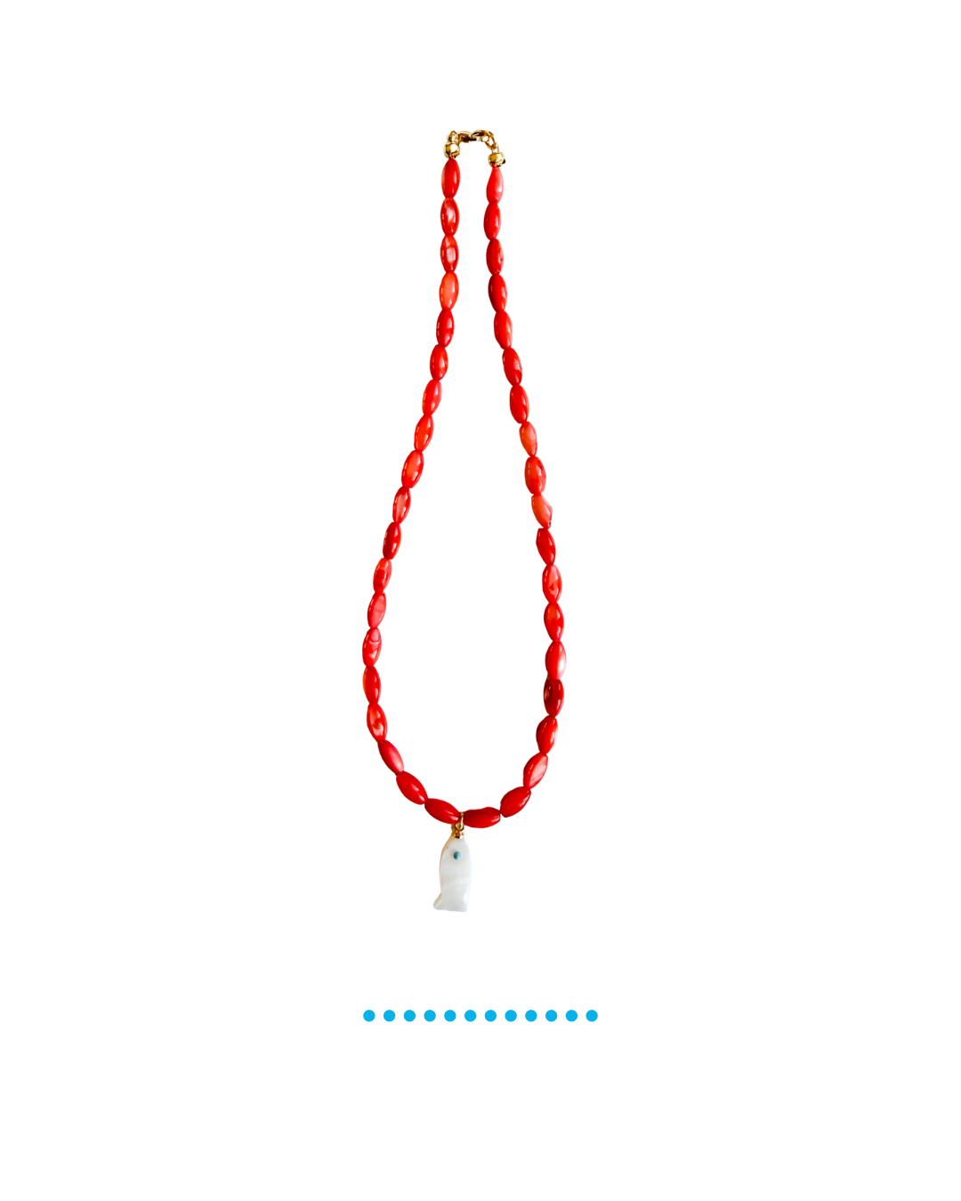 Mama of Fish Pearl Choker