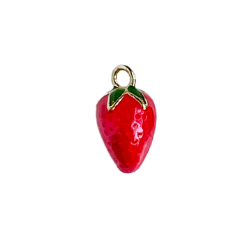 Red Strawberry Charm