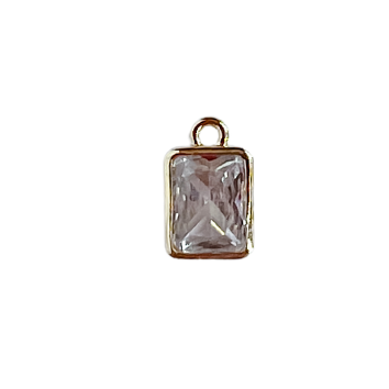 Diamond Rectangle Charm