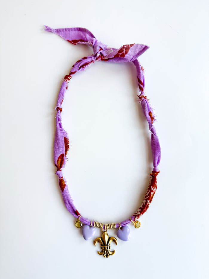 LSU Bandana Necklace