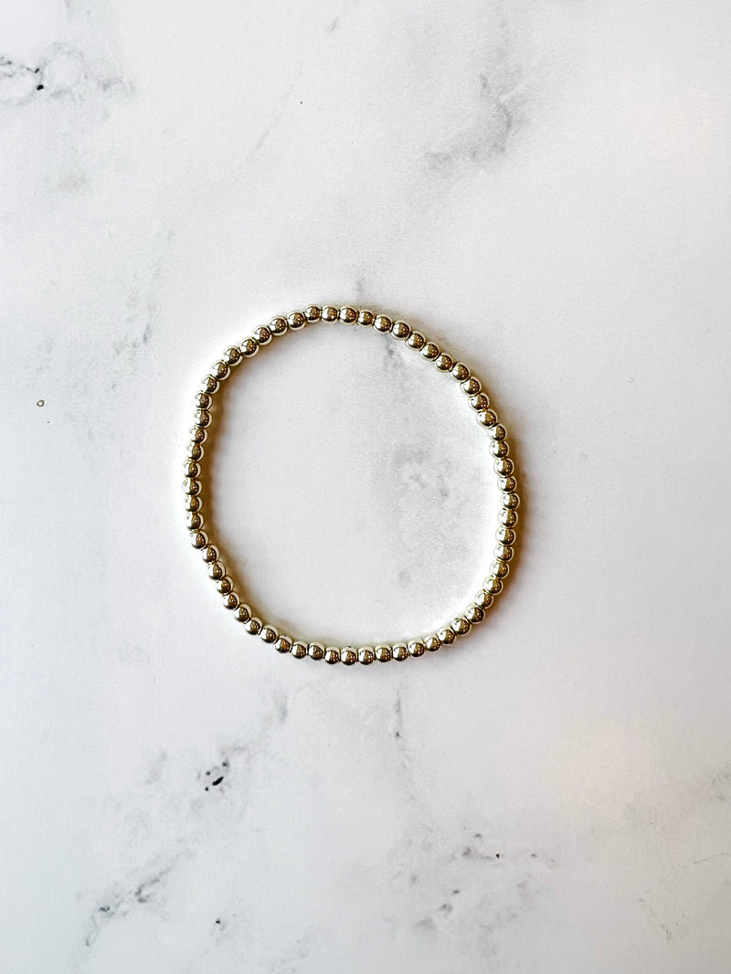 Classic Gold Bracelet 4mm, 6mm, 8mm