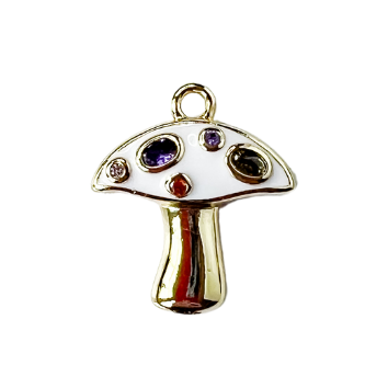 Stone Mushroom Charm