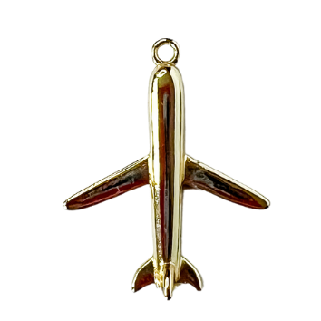 Large Airplane Charm