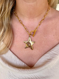 STAR Gold Necklace