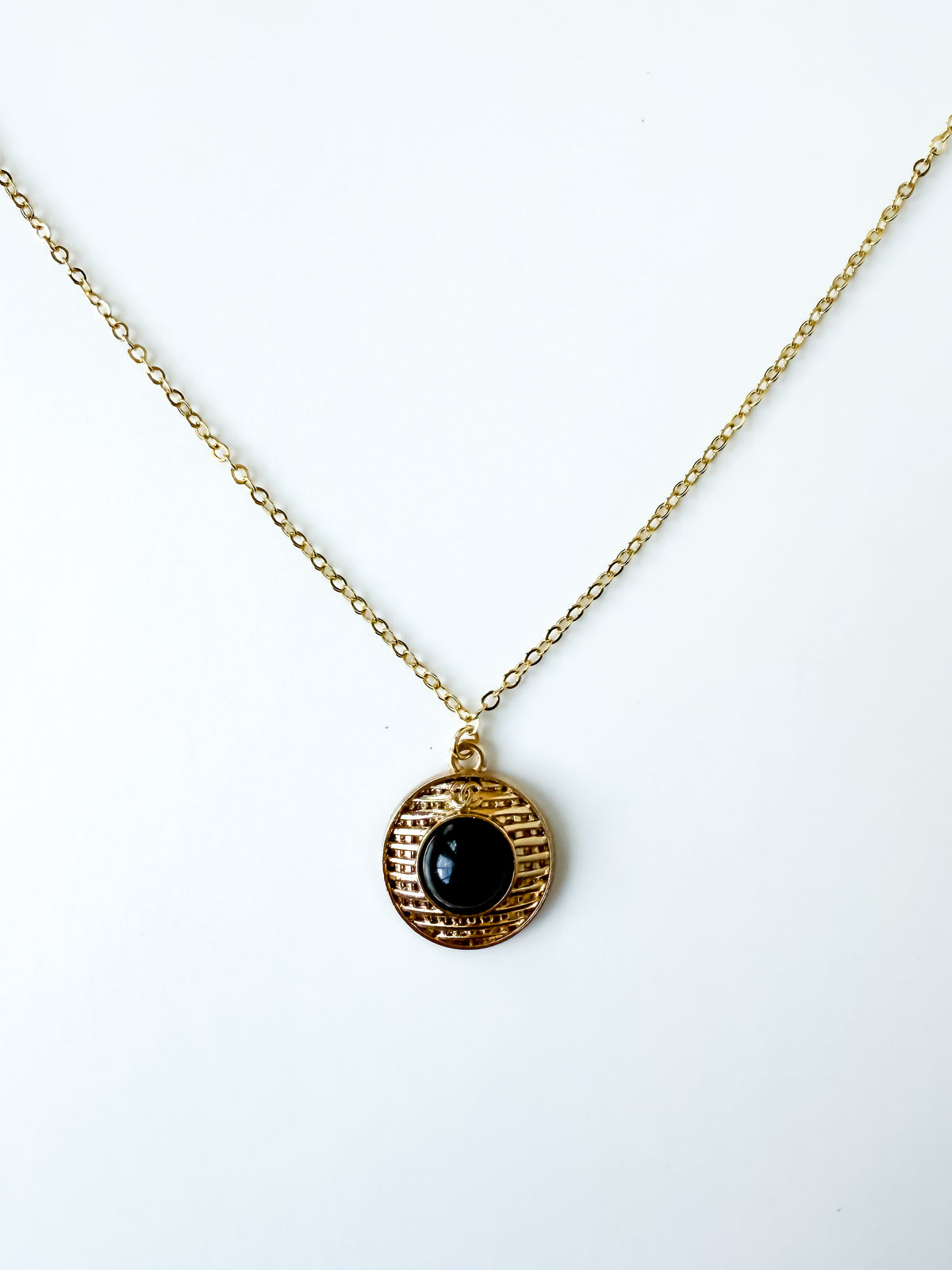 BLACK Repurposed Necklace