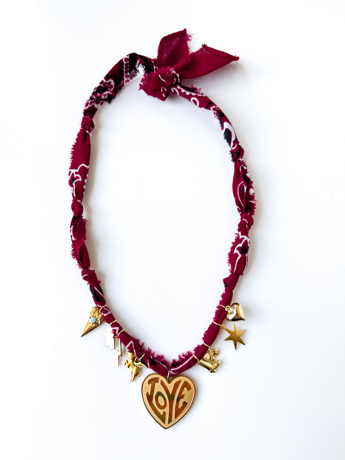 MISSISSIPPI STATE Bandana Necklace