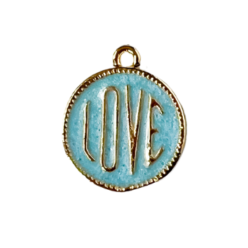 LOVE Turquoise Charm