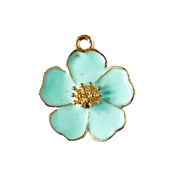 Mint Hibiscus Charm