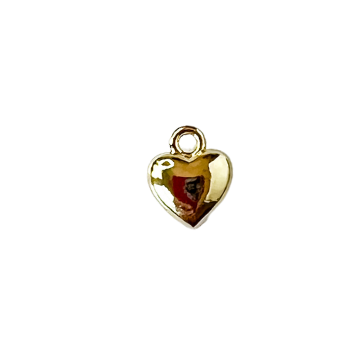 Puffy Heart Tiny Charm