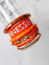 Orange Cable Bracelet