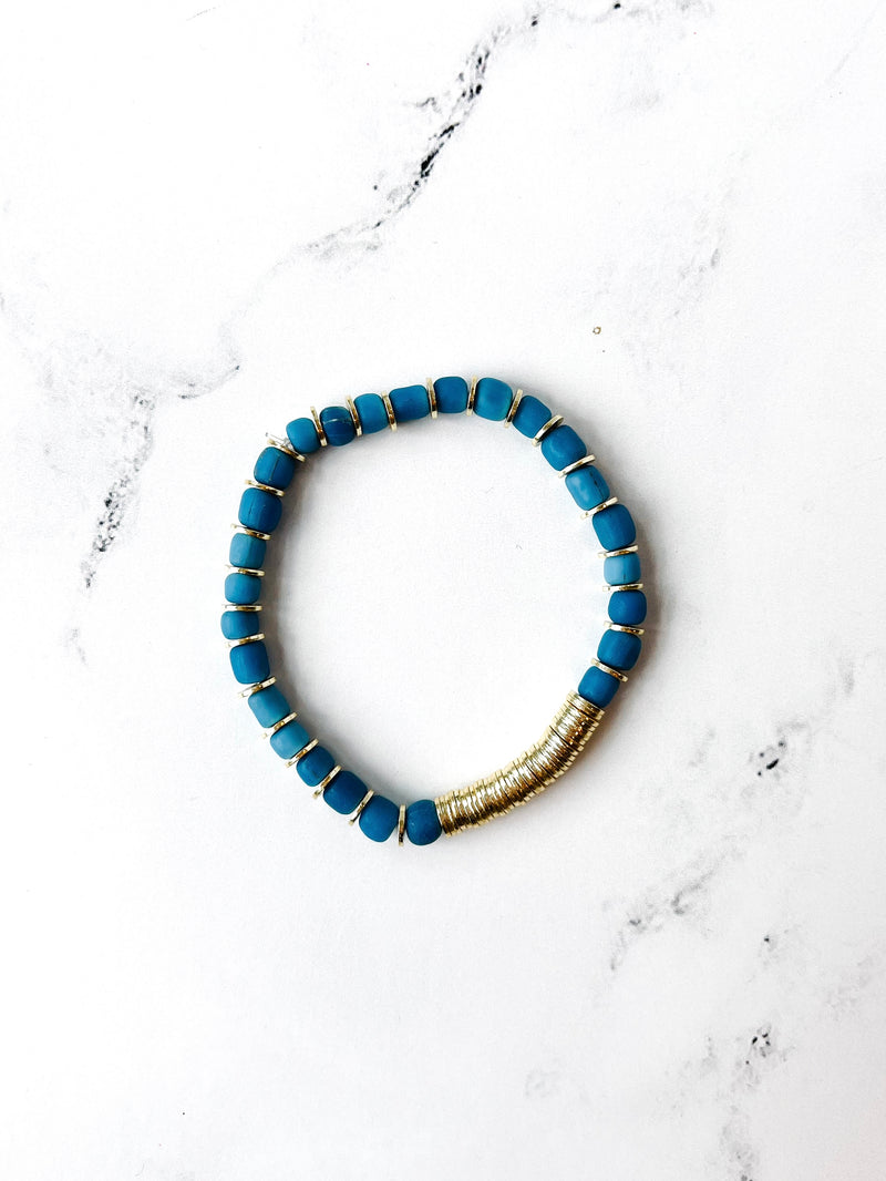 Blue Java Bracelet