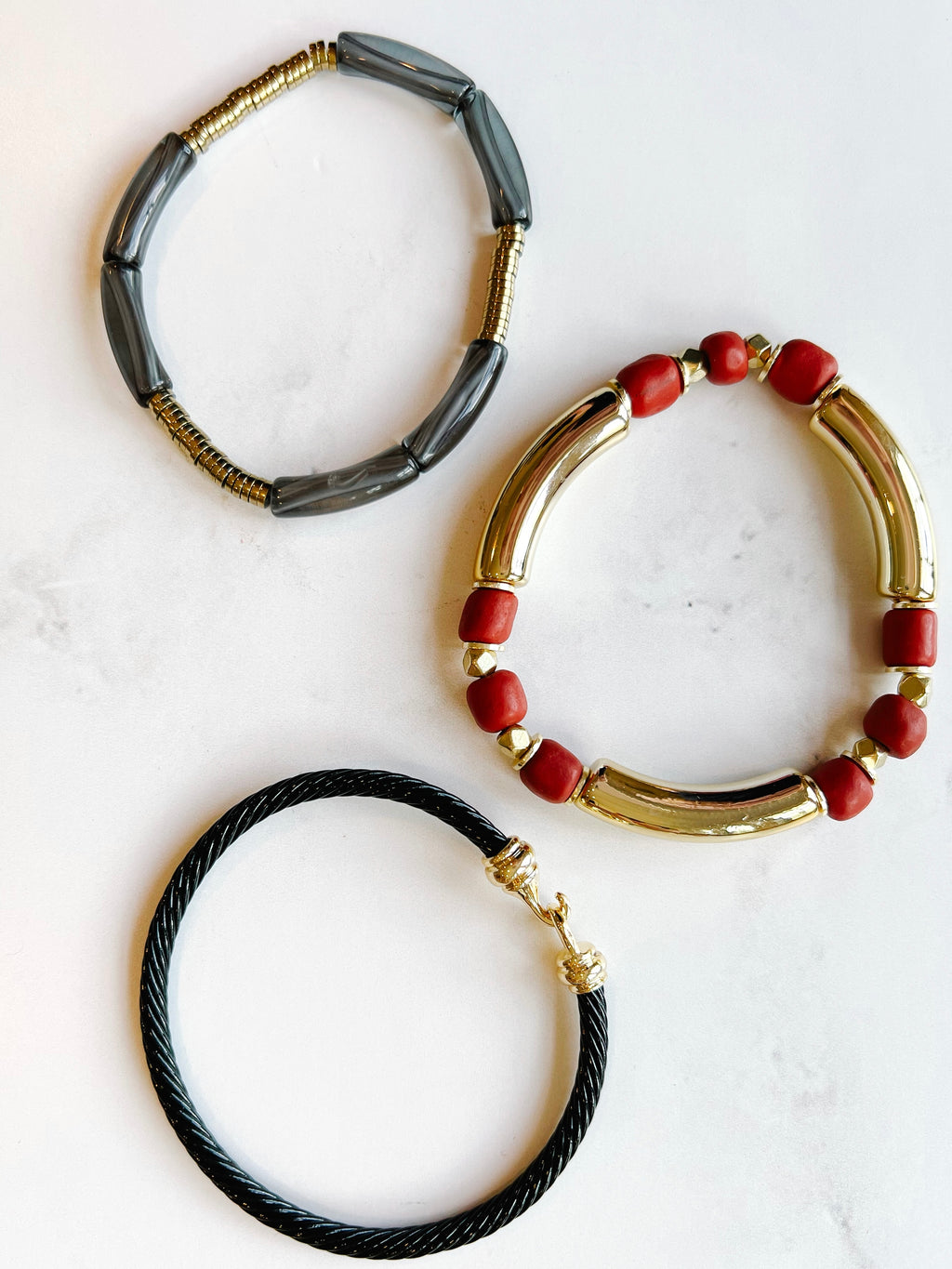 Leisure Red Bracelet