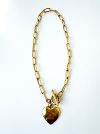 HEART Gold Necklace