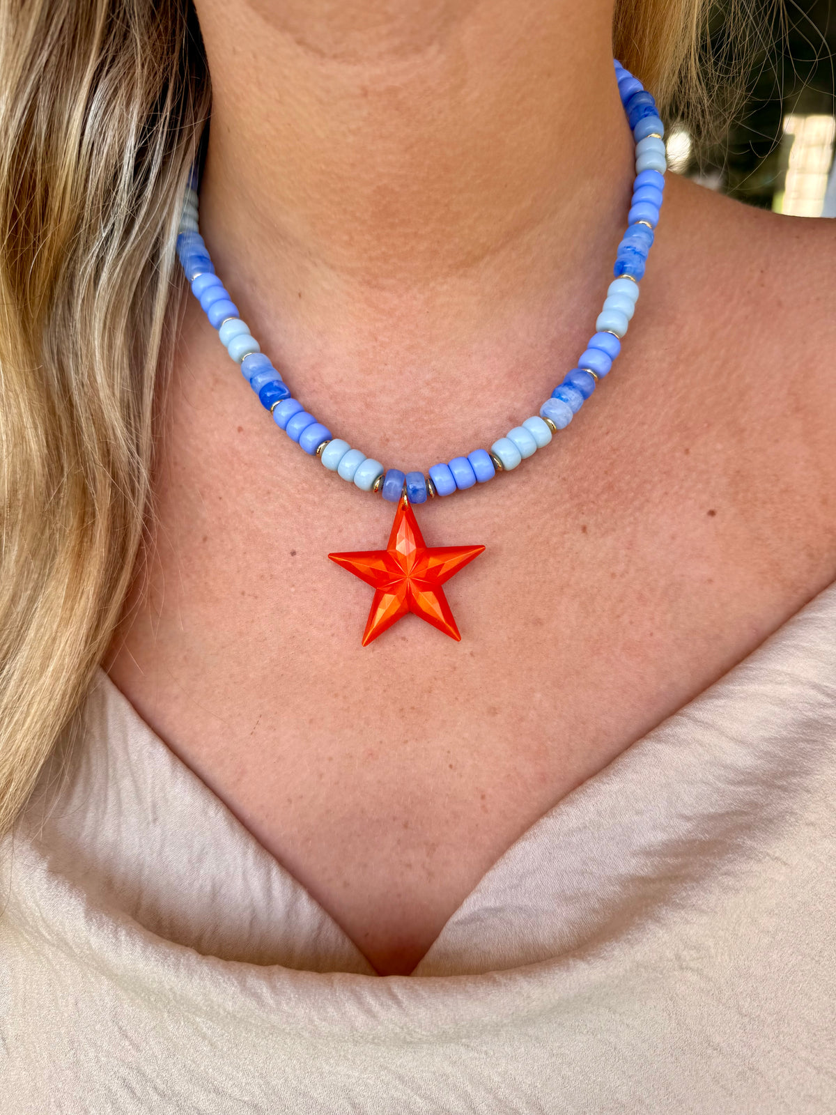 STAR Beaded Necklace