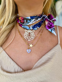 CHOKER Gold STAR TINY Necklace