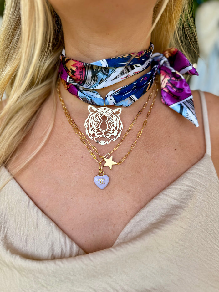 CHOKER Gold STAR TINY Necklace