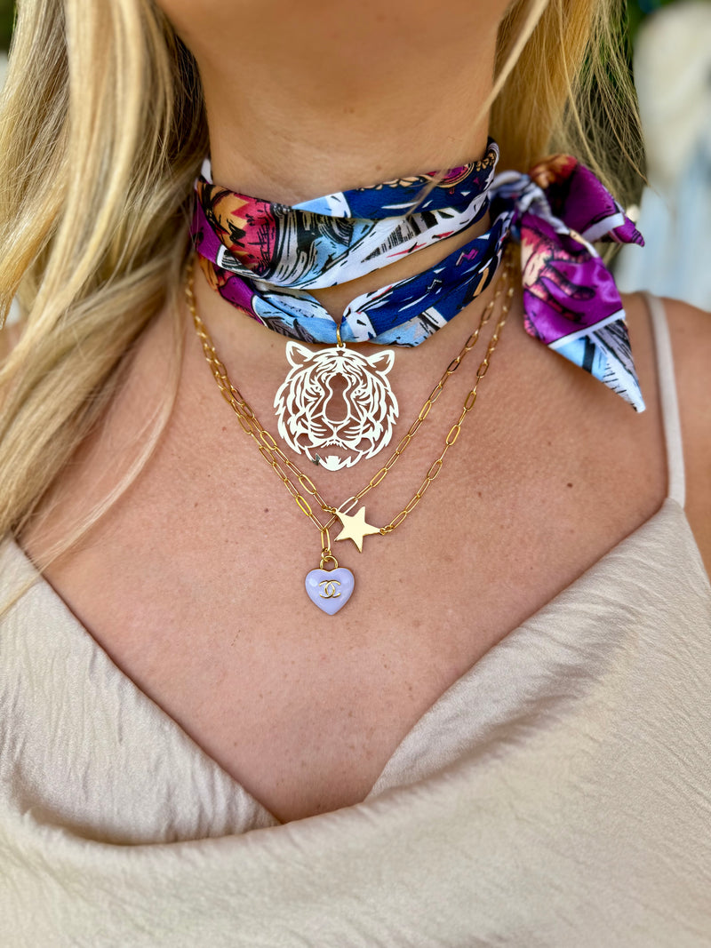 CHOKER Gold STAR TINY Necklace
