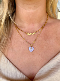 LOVE Gold Necklace