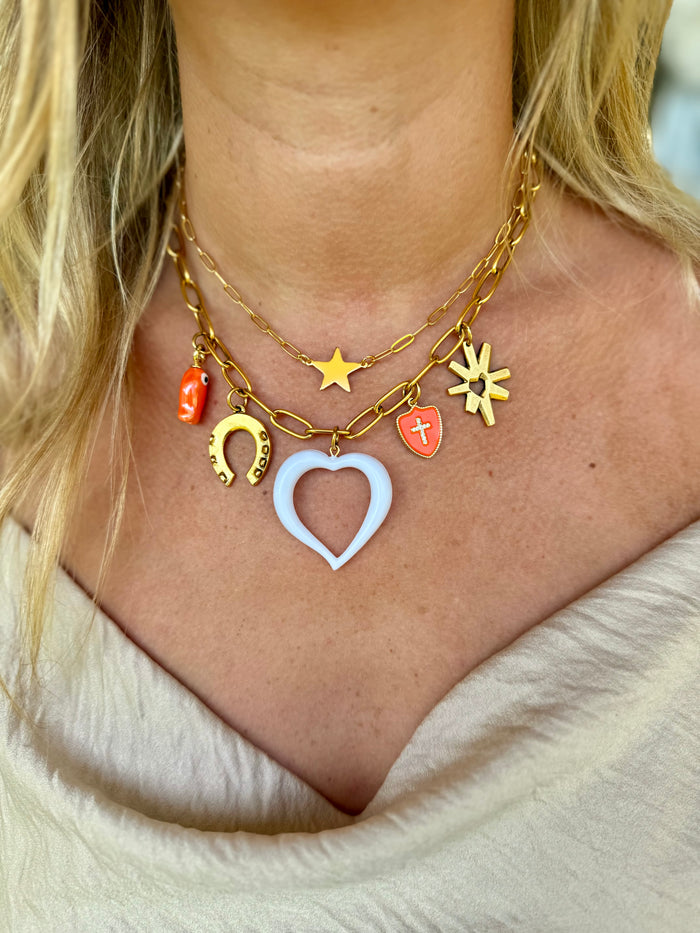 CHOKER Gold STAR TINY Necklace
