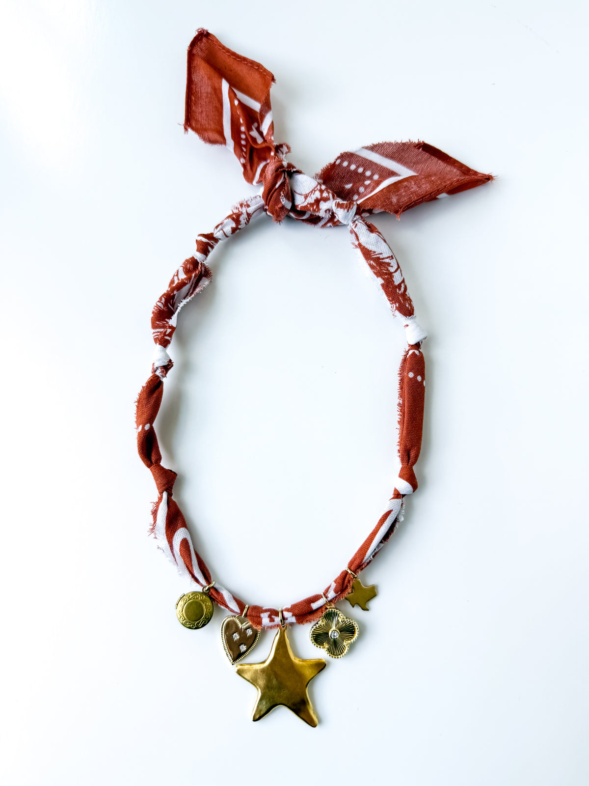 TEXAS Bandana Scarf Necklace