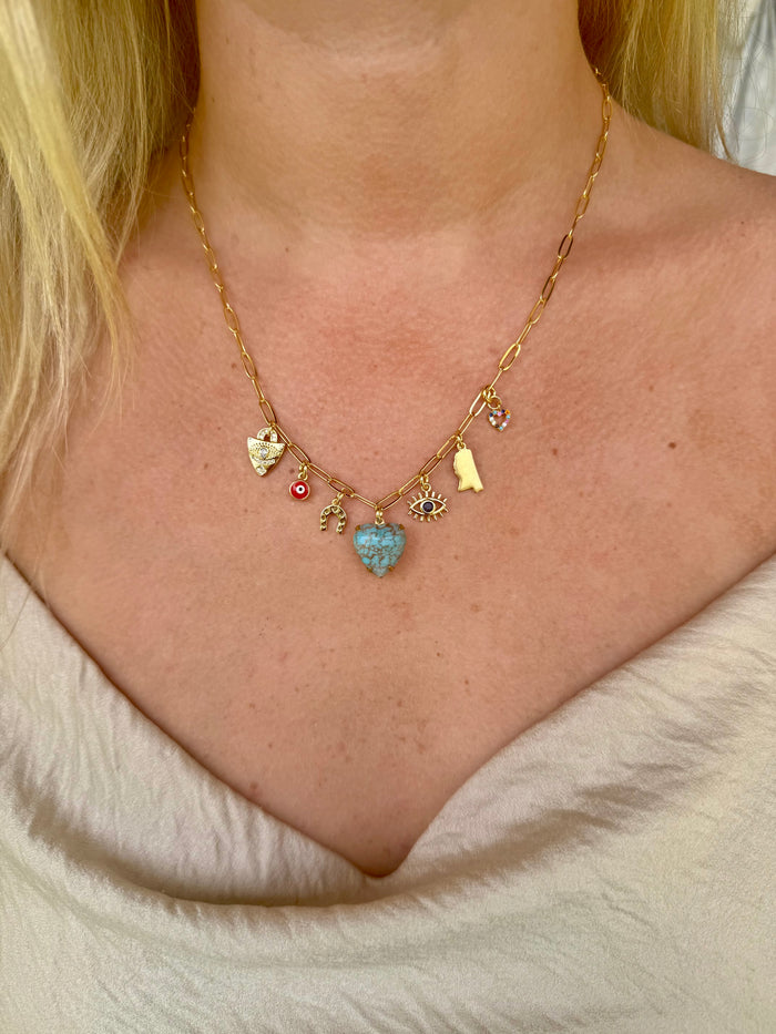 OLE MISS Charm Necklace