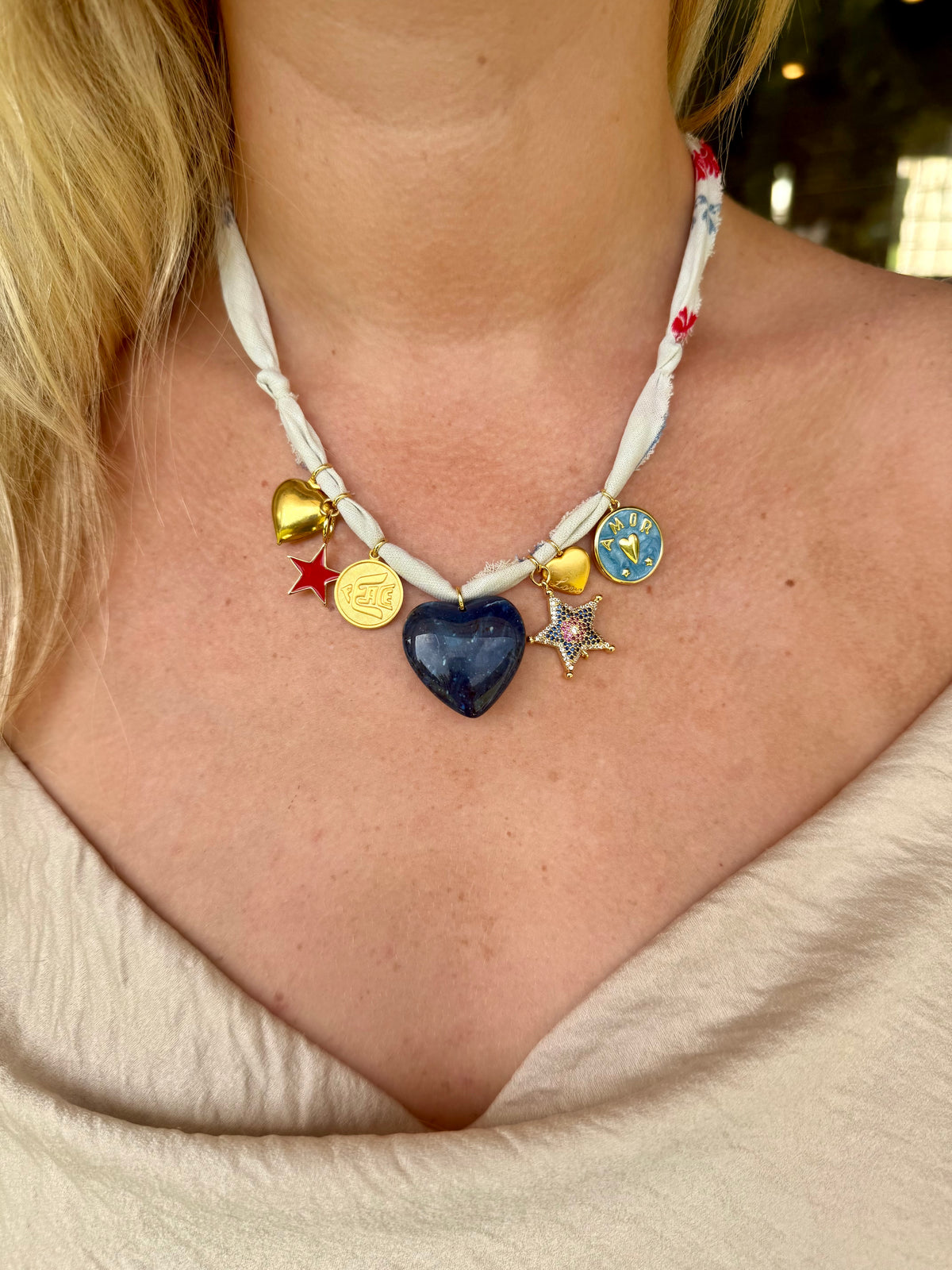 OLE MISS Bandana Necklace