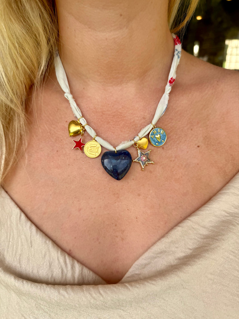 OLE MISS Bandana Necklace