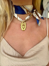 #12 Scarf Necklace