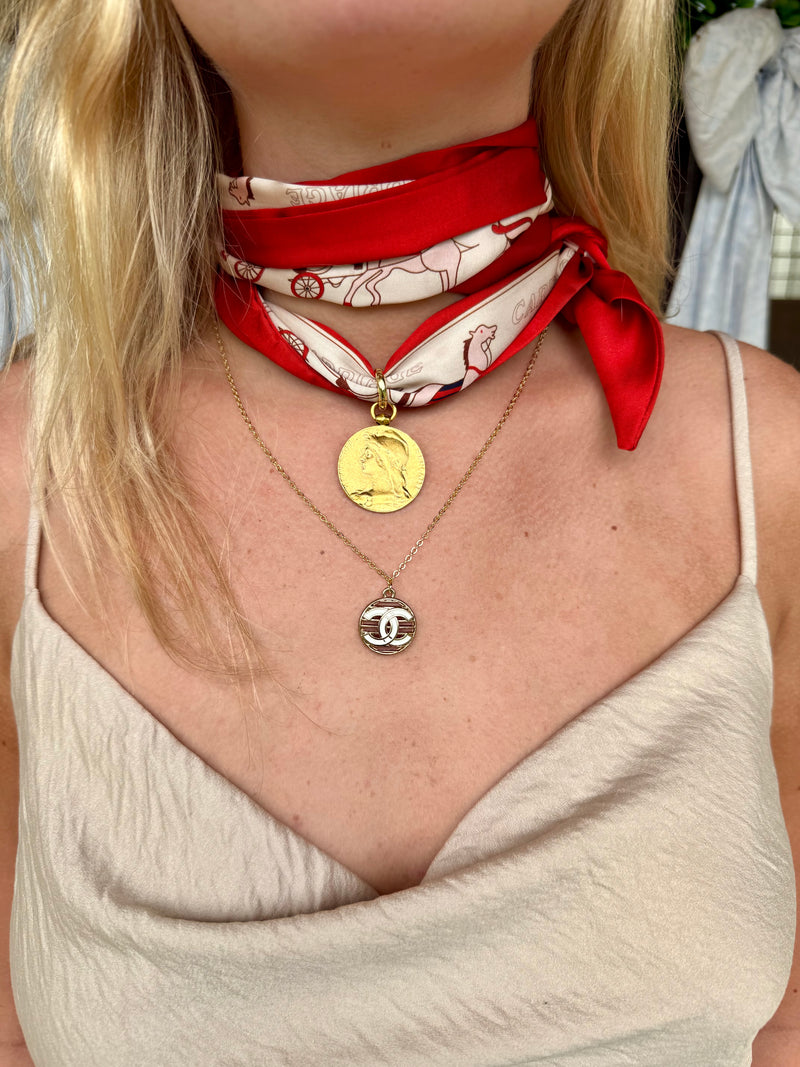 ALABAMA Scarf Necklace