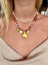 TEXAS Bandana Scarf Necklace